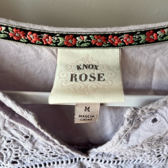 Knox Rose light purple top! Size medium! - Picture 2 of 3